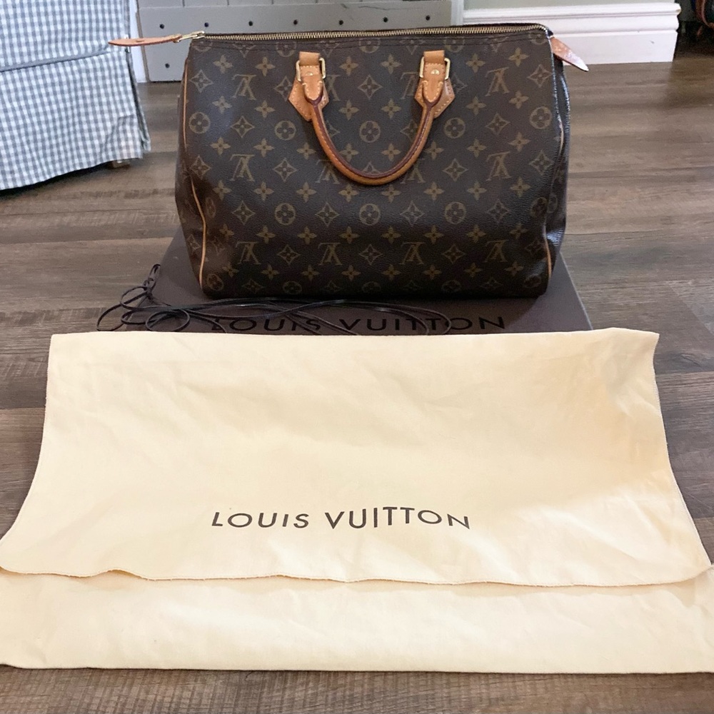 💯 AUTHENTIC EUC LOUIS VUITTON SPEEDY 35 -Amazing Condition!💯 - Picture 1 of 17